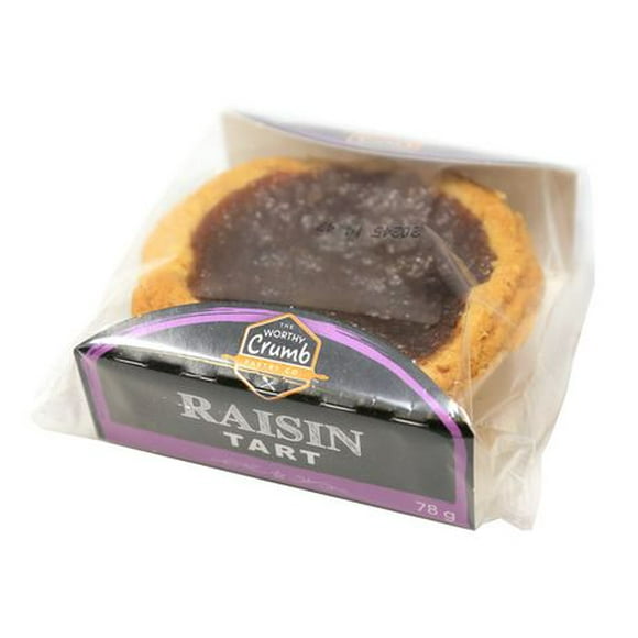 Tartelettes aux raisins The Worthy Crumb Pastry Co® – Emballage pratique Quantité – 78 grammes