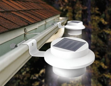 Sharper Image Solar Powered Gutter Lights - 2-Pack - Walmart.ca