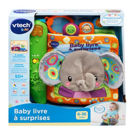 vtech peek & play baby book toy