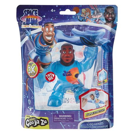 SPACE JAM S1 5" STRETCHY HERO - Lebron Powerup