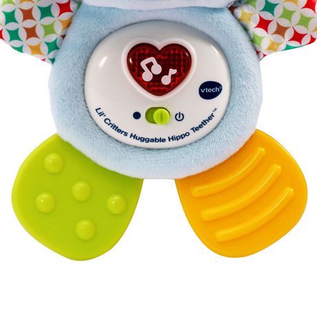 little friendlies happy hippo teether