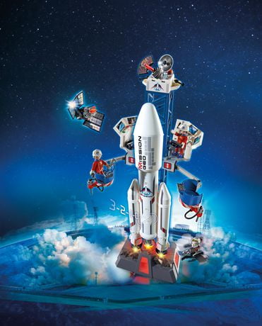 Playmobil Space Rocket with Launch Site Playset | Walmart Canada