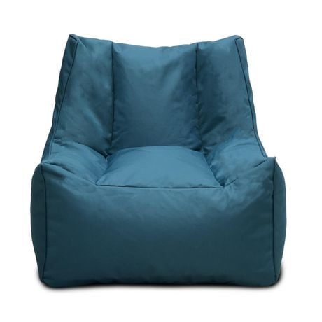 Lounge & Co Teal Wave Bean filled chair