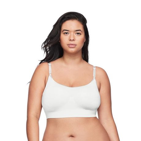 Warner's Women's Easy Does It® Dig-Free Comfort Band Wireless Lightly Lined Convertible Comfort Bra RM0911E, Wireless lightly lined convertible comfort bra