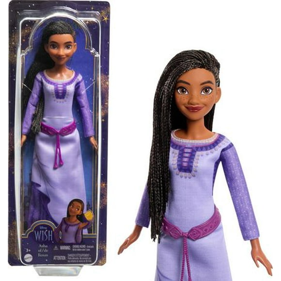 Disney’s Wish Asha of Rosas Posable Fashion Doll and Accessories