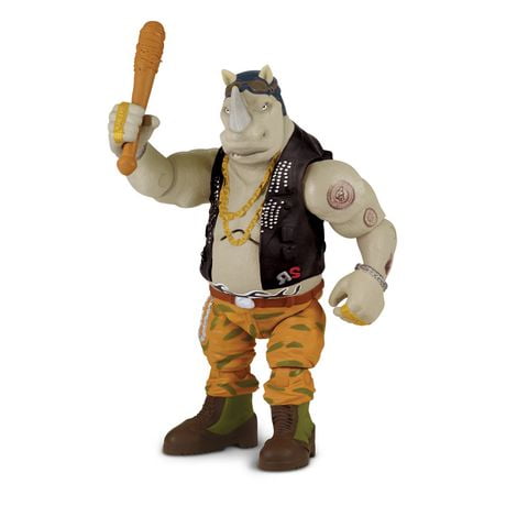 Out of the Shadows Battle Sounds Rocksteady Action Figure