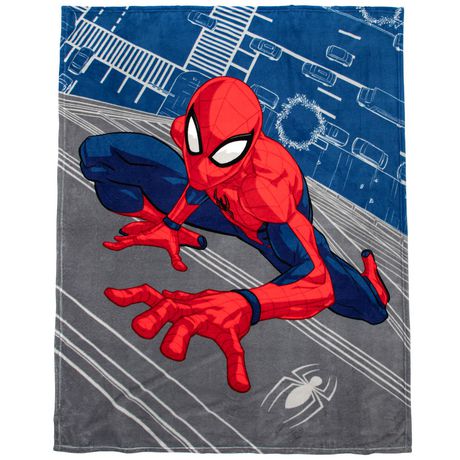 Marvel Spider-Man Plush Throw, Microfiber | Walmart Canada