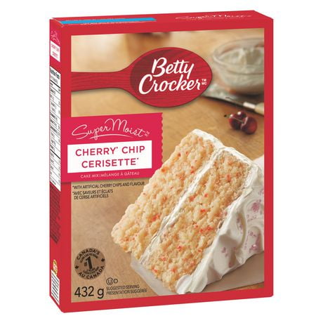 Betty Crocker SuperMoist Cherry Chip Cake Mix | Walmart Canada