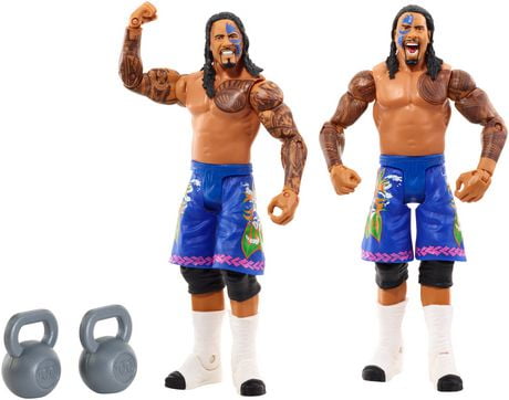 WWE Battle Pack 2-Pack Jay and Jimmy Uso Figures - Walmart.ca