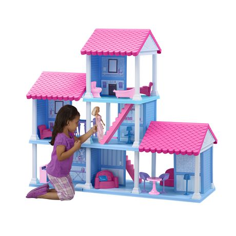 American Plastic Toys Delightful Dollhouse | Walmart Canada