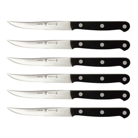 L’ensemble de 6 Couteaux à Steak de Henckels International
