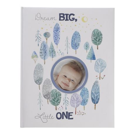 C.R. Gibson Starry Dreams First 5 Years Gender Neutral Baby Memory Book