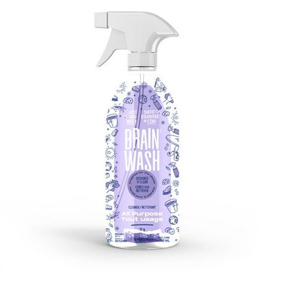 Brain Wash Nettoyant Tout Usage Bouteille avec Capsule de Départ 750 ml