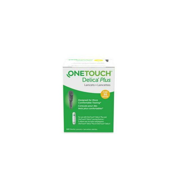 Lancette OneTouch® Delica® Plus 30G (100)