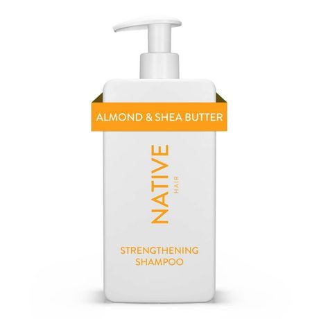 Native Strengthening Shampoo, Almond & Shea, Sulfate & Paraben Free, 487mL