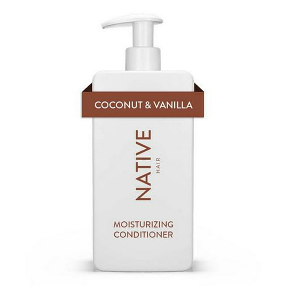 Native Moisturizing Conditioner, Coconut & Vanilla, Sulfate & Paraben Free, 487mL