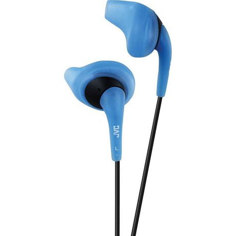 JVC Gumy Sport HAEN10 Écouteurs intra-auriculaires sport - Bleu