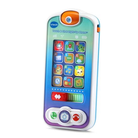 VTech Touch & Chat Light-Up Phone - English Version | Walmart Canada