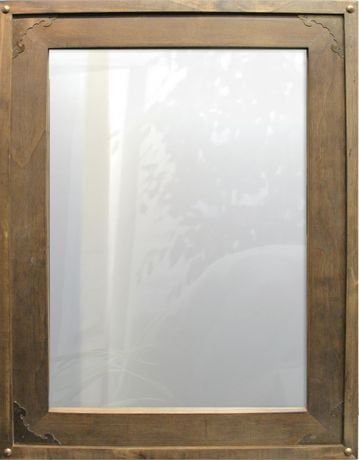 Hometrends 3pc Barnwood Mirror Set Honey Walnut Canada Hometrends 3pc Barnwood Mirror Set