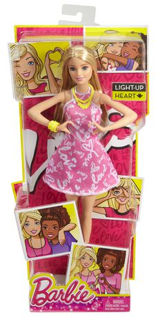 light up barbie doll