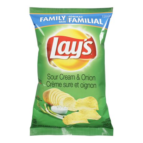 Lay's® Sour Cream & Onion Potato Chips | Walmart.ca