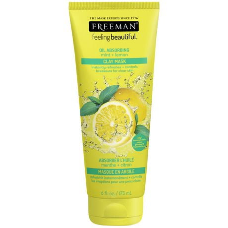 Freeman Feeling Beautiful Mint & Lemon Facial Clay Mask