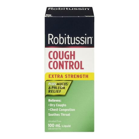 Robitussin Extra Strength Cough Control, 100 mL