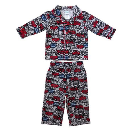 Disney Boys Notch Collar 2PC Cars Pyjama Set | Walmart Canada