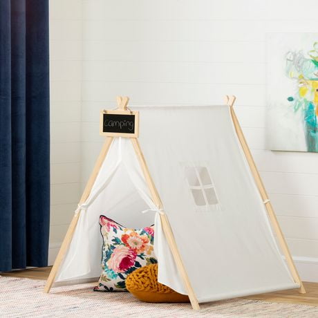 South Shore Sweedi Organic Cotton and Pine Play Tent with Chalkboard ...