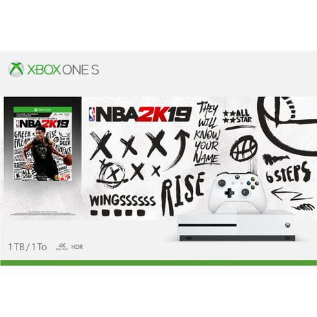 Offre groupée Xbox One S NBA 2K19