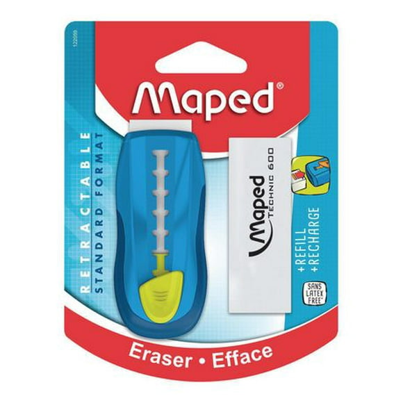 Maped Eraser Universal with Refill - Blue, Standard Eraser