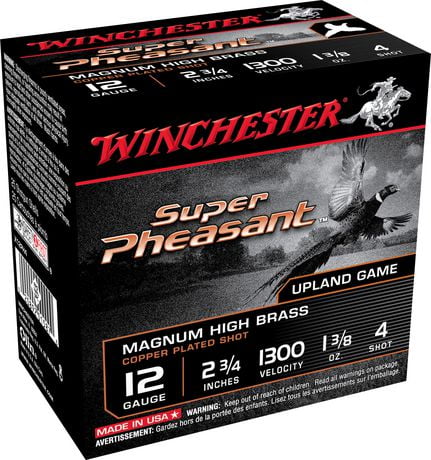 Winchester Super Pheasant Magnum High Brass Load 12-Gauge