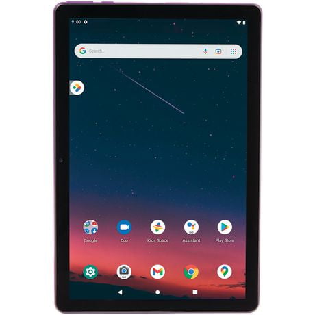 Tablette Gen 3 de 10.1 po (25,7 cm) à écran tactile ACL 1280 x 800, 32 GO, quadricoeur 2,0 GHz, onn. (TBGRY100071485-Gris, TBGRY100071485-Violet) Android 11 (édition Go)