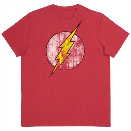 The Flash Tee Shirt, Short Sleeves, Scoop Neck for Men - Walmart.ca