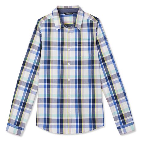 George Boys' Long Sleeve Shirt | Walmart Canada
