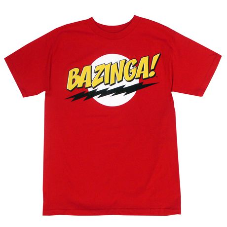 The Big Bang Theory Tee Shirt, short Sleeves, Scoop Neck for MEN ...