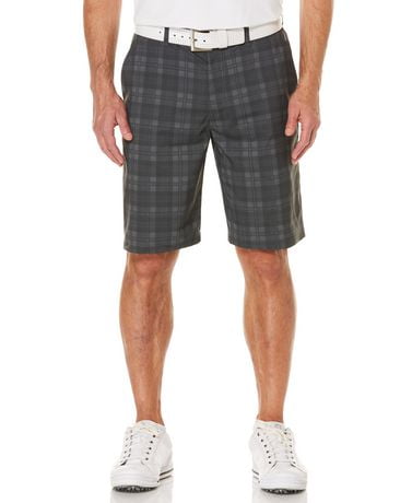 Ben Hogan Men's Performance Flat Front Mini Gingham Shorts | Walmart Canada