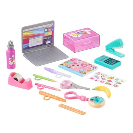 My Life As School Supplies Accessory Play Set for 18-Inch Dolls