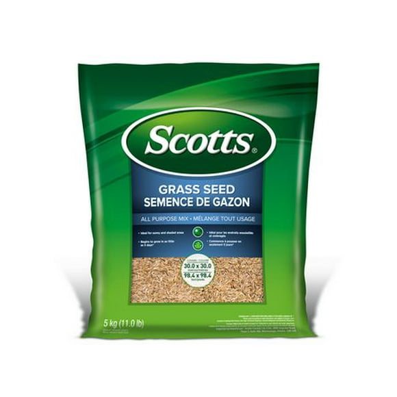 Scotts Grass Seed All Purpose Mix, Grass Seed All Purpose 5 kg
