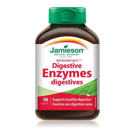 Jamieson Caplets d'Enzymes Digestives 90 comprimés