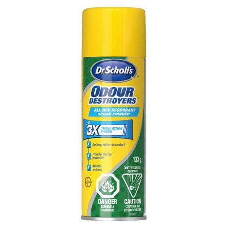 dr scholl's odor destroyers shoe shot