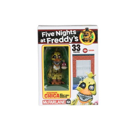 McFarlane Toys Five Nights at Freddys Nightmare Chica with Right