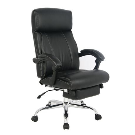 TygerClaw Executive High Back PU Leather Office Chair - Walmart.ca