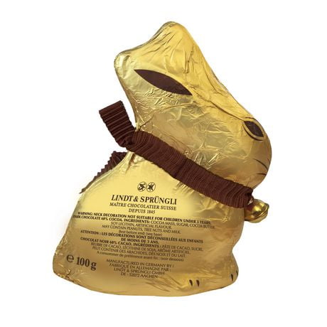 chocolate bunny dark lindt gold walmart