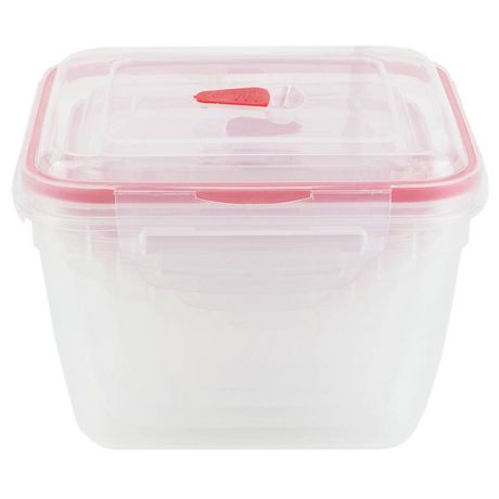 Home Basics 10 Piece Locking Square Plastic Food Storage Containers