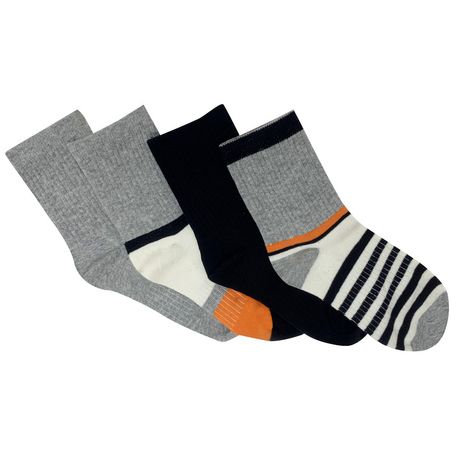 Growing Socks by Peds® 4pk Boys Socks | Walmart Canada