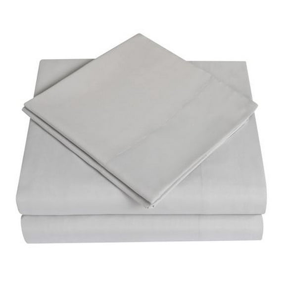 Ensemble de draps en microfibre doux et facile d'entretien Mainstays – Solide Tailles: 1 place, 2 places et grand lit