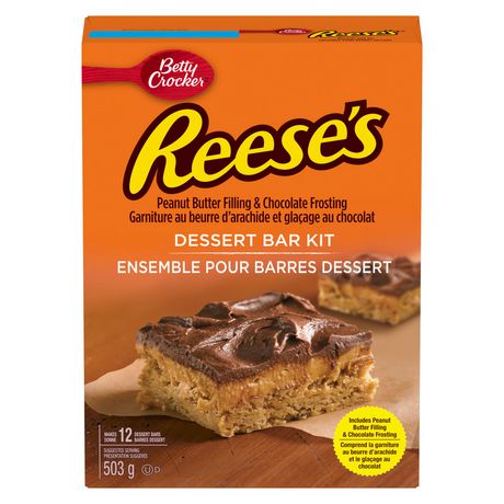 Betty Crocker Reese Peanut Butter And Chocolate Frosting Dessert Bar Mix Walmart Canada