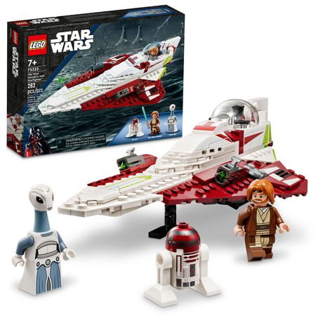 LEGO Star Wars Le Jedi Starfighter d’Obi-Wan Kenobi 75333 Ensemble de construction (282 pièces) Comprend 282 pièces, 7+ ans
