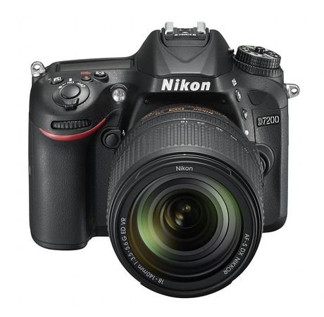 Nikon D7200 Camera and AF-S DX 18-140mm f/3.5-5.6G ED VR Kit | Walmart ...